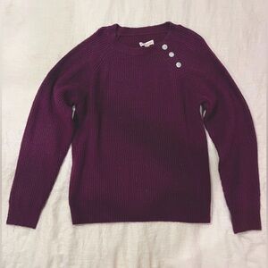 Knox Rose purple sweater